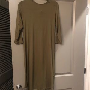 Fitted Midi Dress